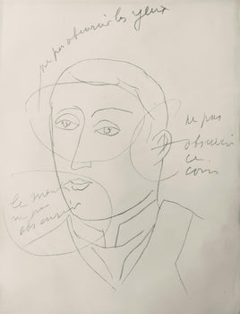 Henri Matisse, Composition, Dessins De Matisse, Hommage N2, Lithograph