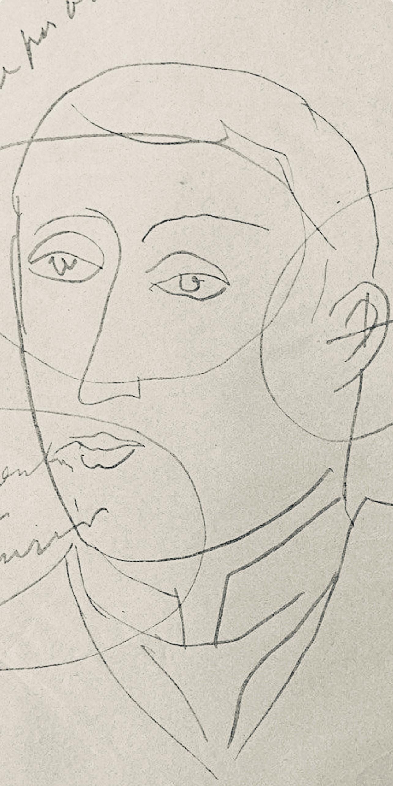 Henri Matisse, Composition, Dessins De Matisse, Hommage N2, Lithograph