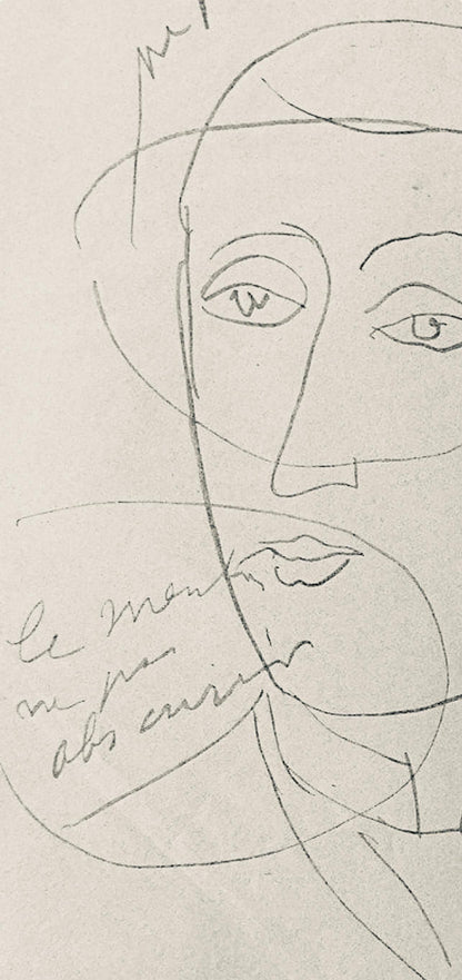 Henri Matisse, Composition, Dessins De Matisse, Hommage N2, Lithograph