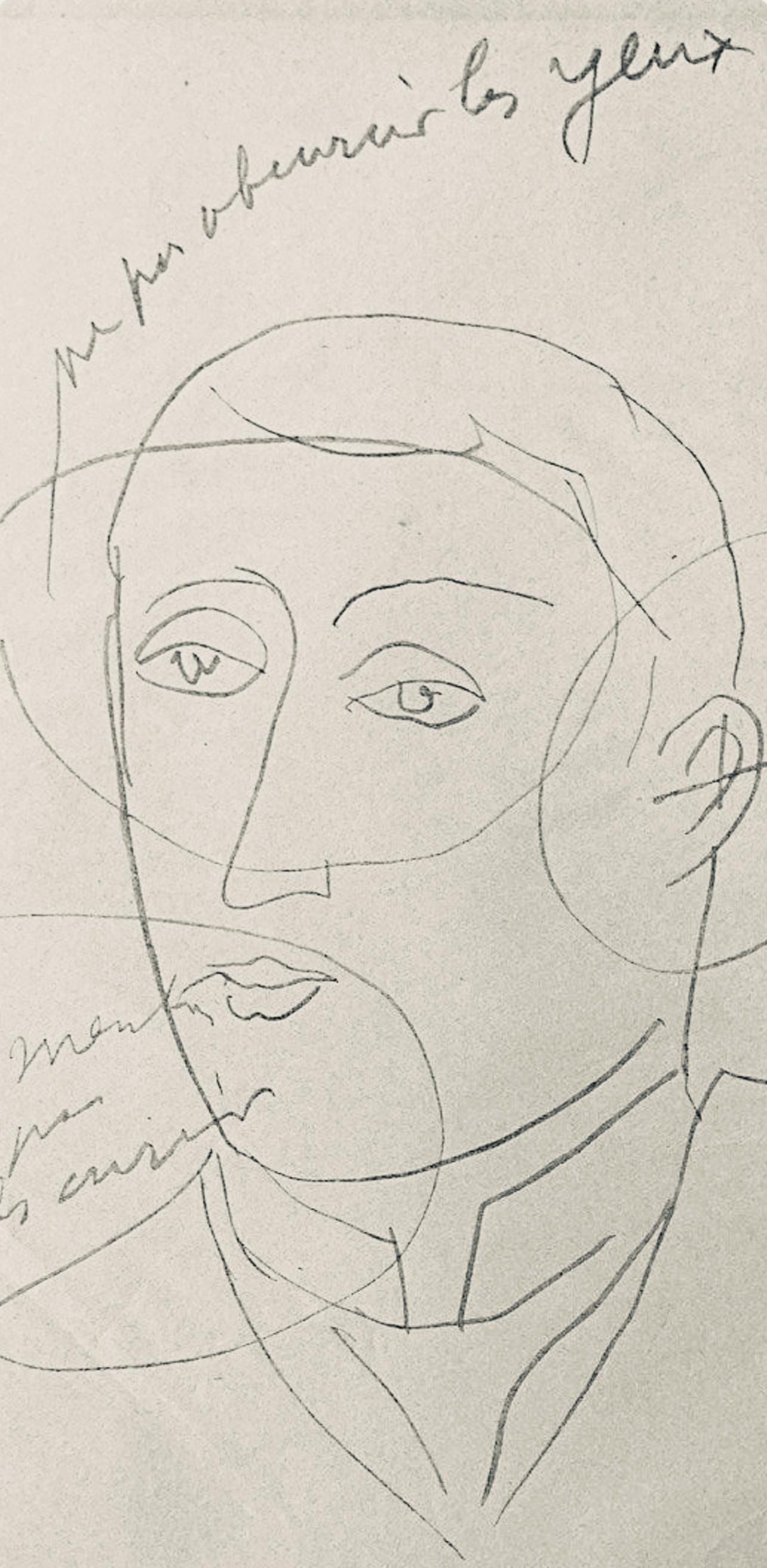 Henri Matisse, Composition, Dessins De Matisse, Hommage N2, Lithograph