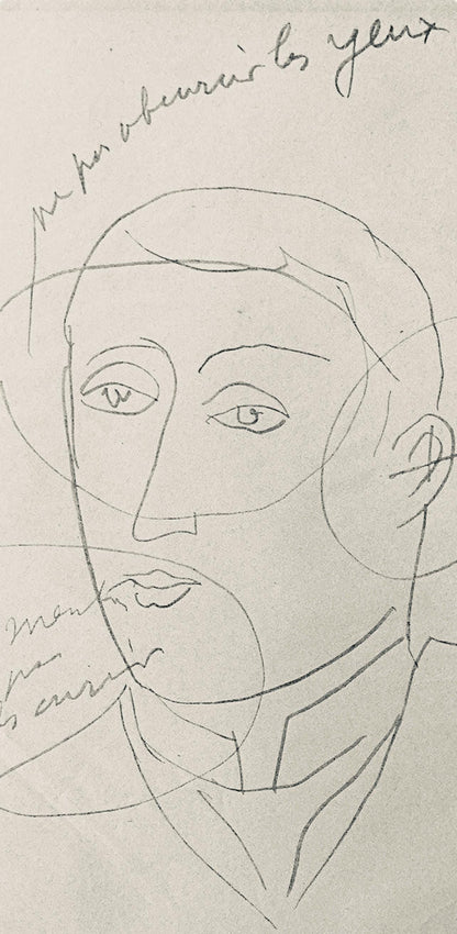 Henri Matisse, Composition, Dessins De Matisse, Hommage N2, Lithograph