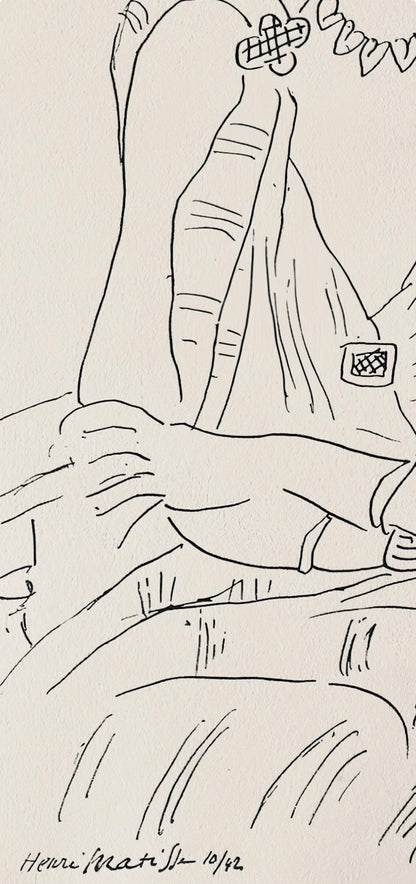Henri Matisse, Composition, Dessins De Matisse, Hommage N2, Lithograph