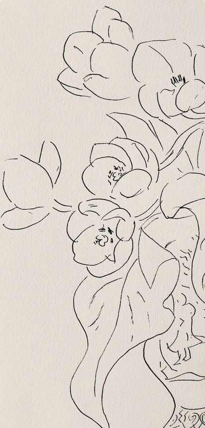 Henri Matisse, Composition, Dessins De Matisse, Hommage N2, Lithograph