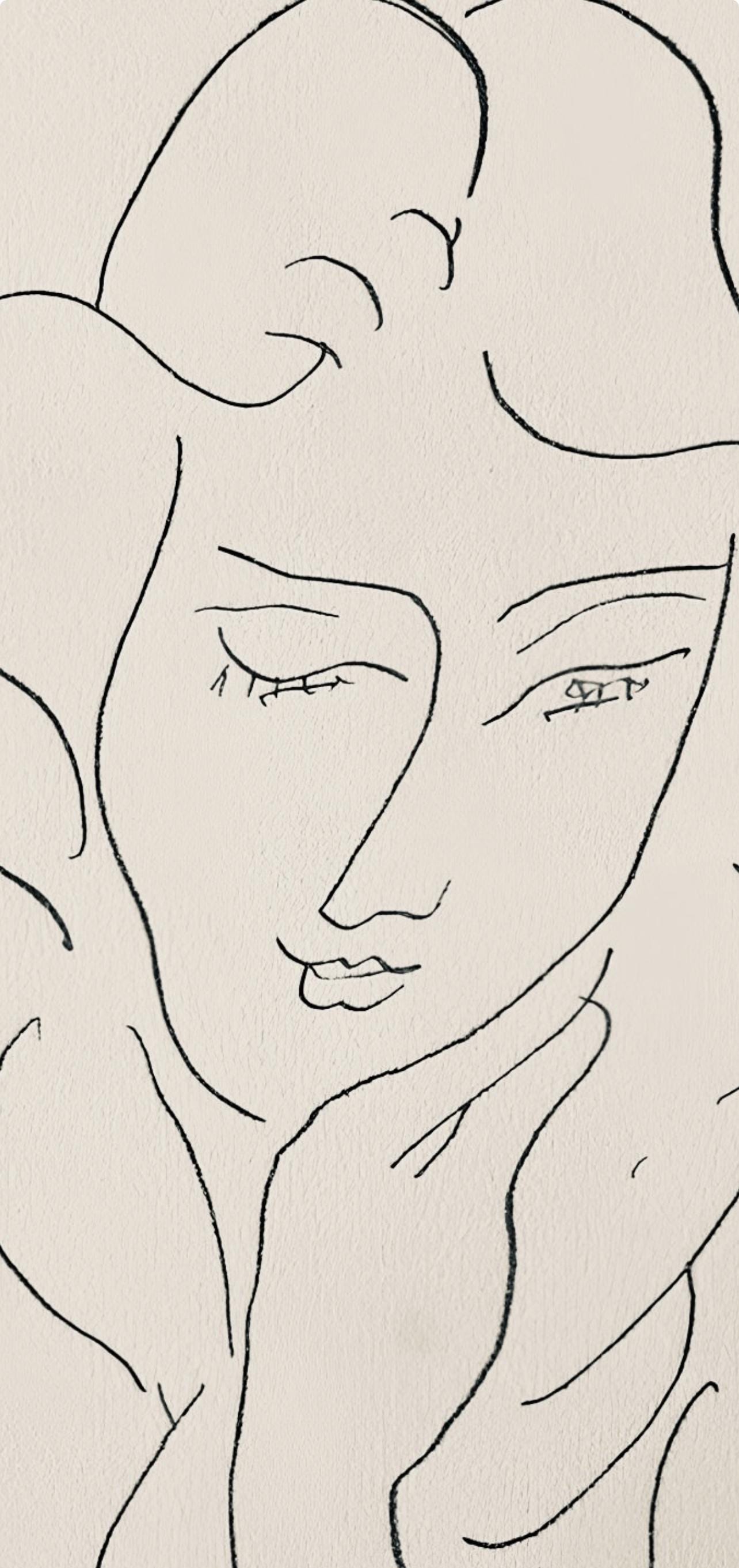 Henri Matisse, Composition, Dessins De Matisse, Hommage N2, Lithograph