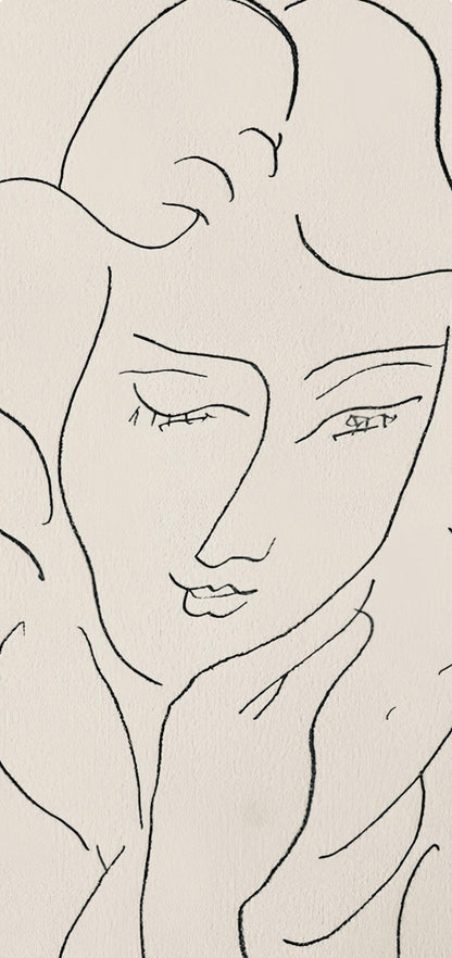 Henri Matisse, Composition, Dessins De Matisse, Hommage N2, Lithograph