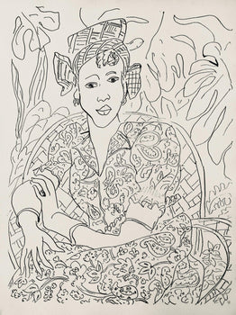 Henri Matisse, Composition, Dessins De Matisse, Hommage N2, Lithograph