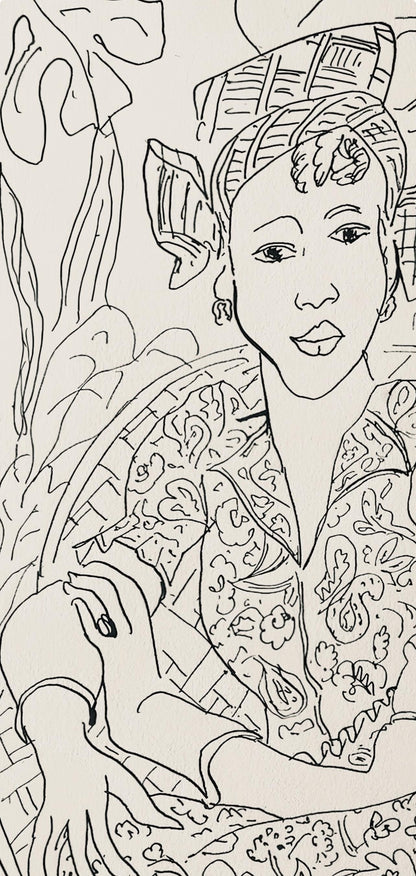 Henri Matisse, Composition, Dessins De Matisse, Hommage N2, Lithograph