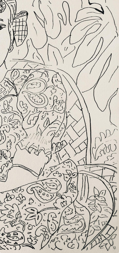 Henri Matisse, Composition, Dessins De Matisse, Hommage N2, Lithograph