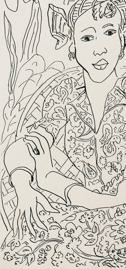 Henri Matisse, Composition, Dessins De Matisse, Hommage N2, Lithograph