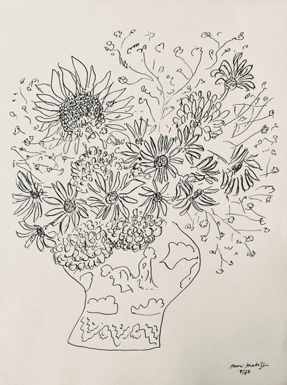 Henri Matisse, Composition, Dessins De Matisse, Hommage N2, Lithograph