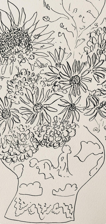 Henri Matisse, Composition, Dessins De Matisse, Hommage N2, Lithograph