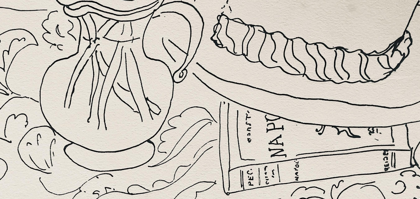 Henri Matisse, Composition, Dessins De Matisse, Hommage N2, Lithograph