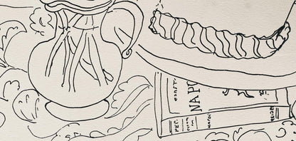 Henri Matisse, Composition, Dessins De Matisse, Hommage N2, Lithograph