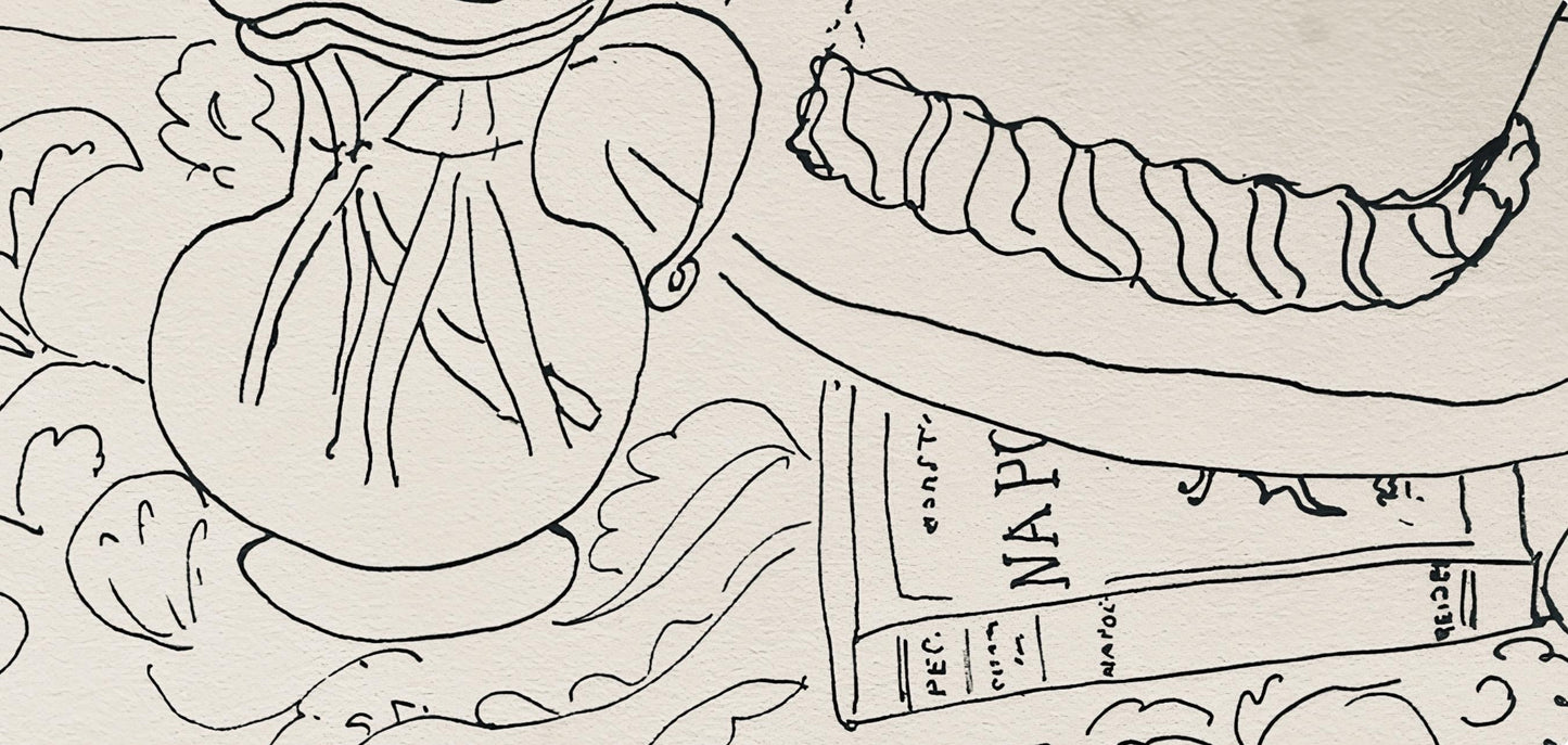 Henri Matisse, Composition, Dessins De Matisse, Hommage N2, Lithograph