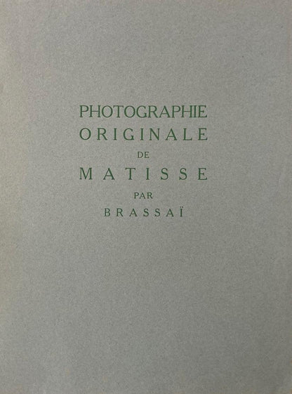 Brassa, Henri Matisse, Dessins De Matisse, Hommage N2, Lithograph