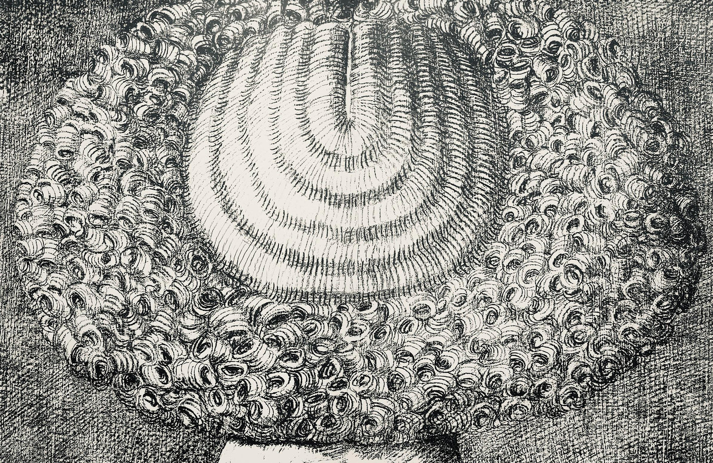 Domenico Gnoli, Composition, Suites N9, Lithograph