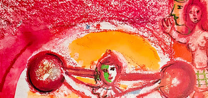 Marc Chagall, Composition, Le Cirque D'Izis, Avec Quatre Compositions Originales De Marc Chagall,