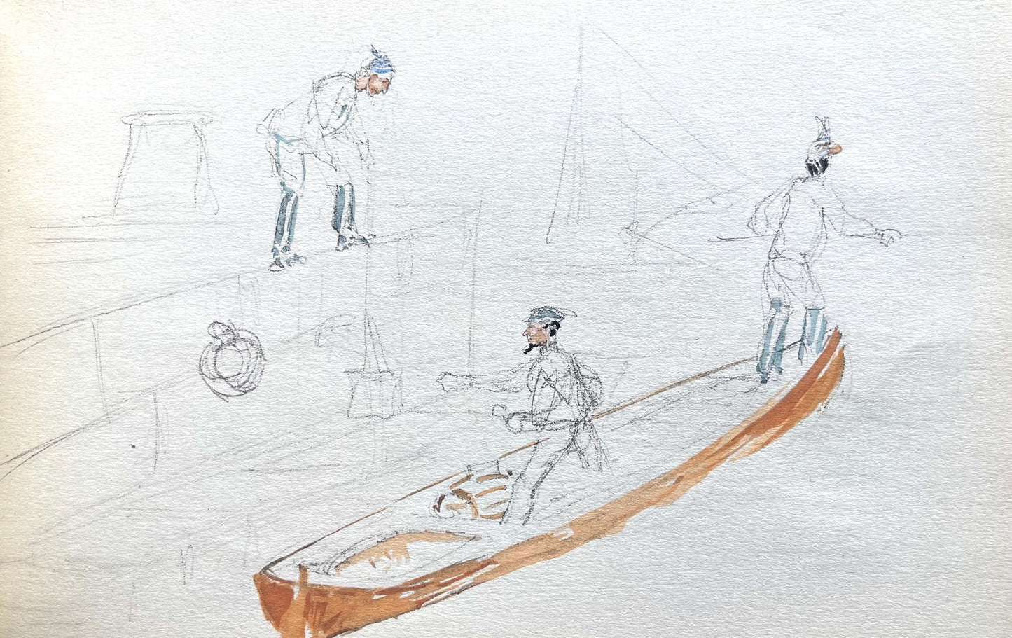 Henri De Toulouse-Lautrec, Composition, Toulouse-Lautrec, Album De Marine, Lithograph