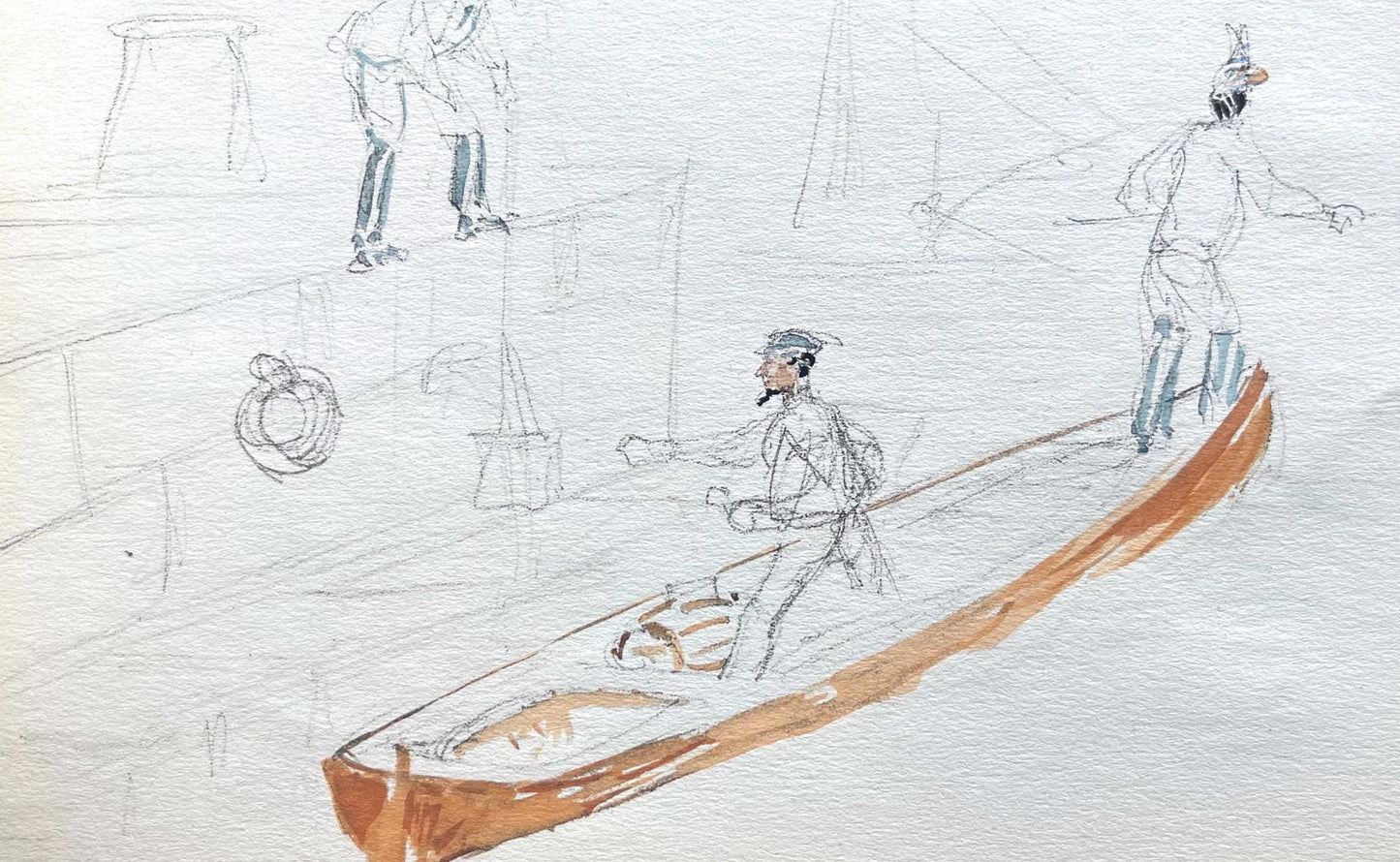 Henri De Toulouse-Lautrec, Composition, Toulouse-Lautrec, Album De Marine, Lithograph