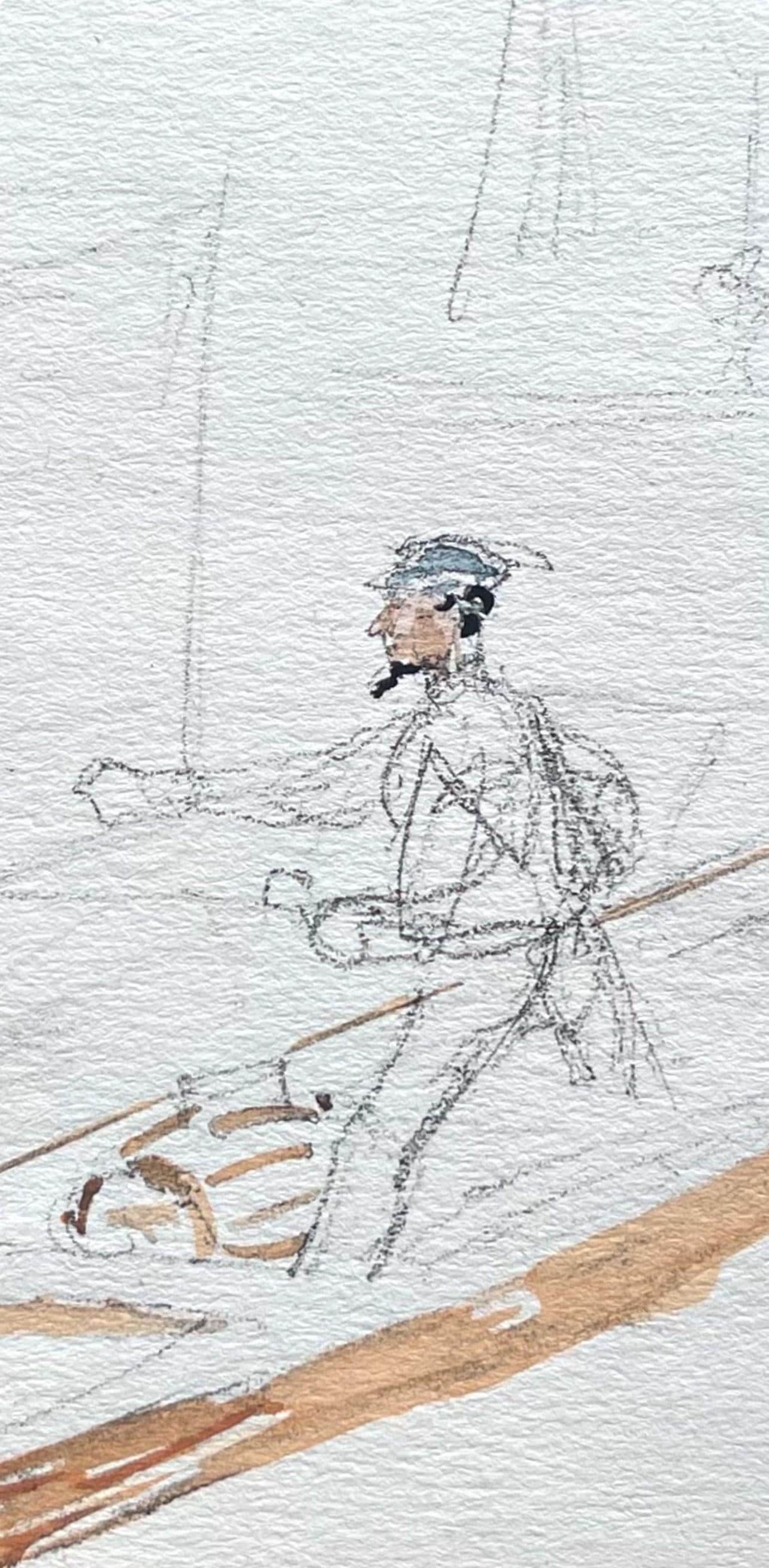 Henri De Toulouse-Lautrec, Composition, Toulouse-Lautrec, Album De Marine, Lithograph