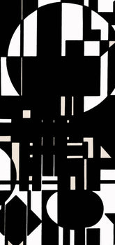 Victor Vasarely, Composition, Linaires, Hliogravure