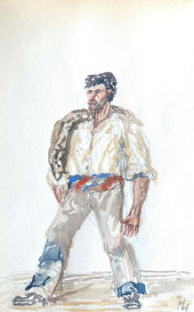 Lithograph - Henri de Toulouse-Lautrec - Composition - Toulouse-Lautrec - Album De Marine