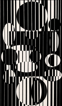 Victor Vasarely, Composition, Linaires, Hliogravure
