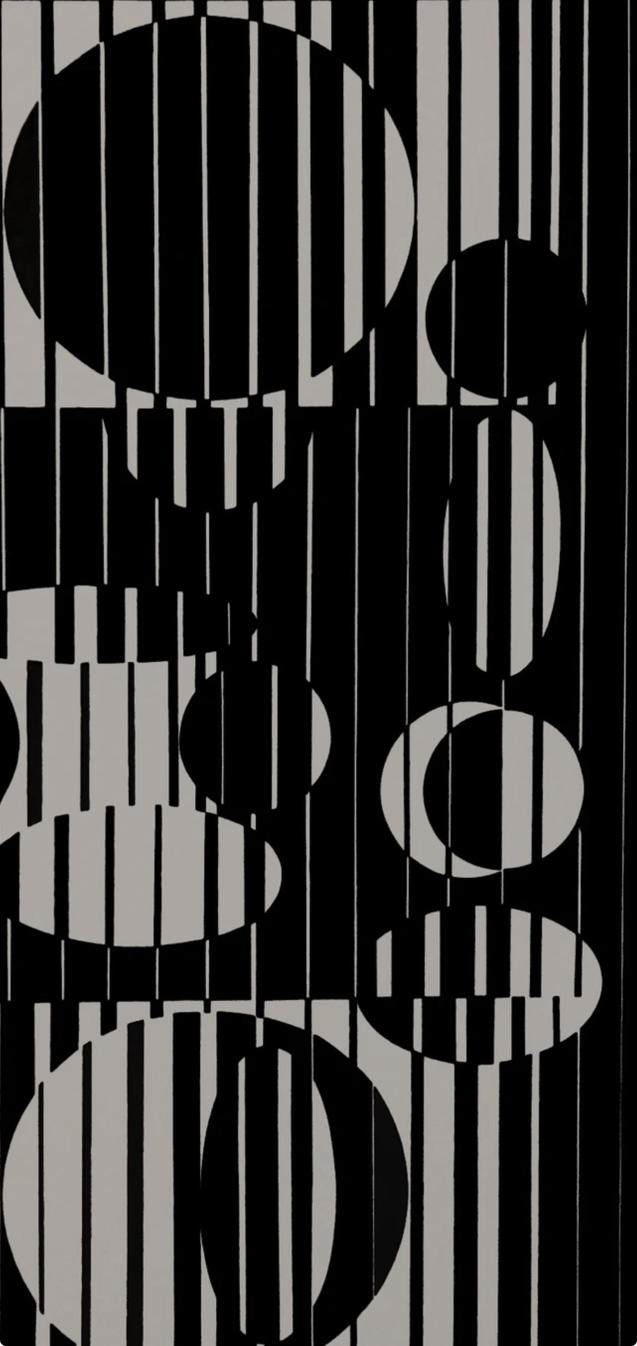 Victor Vasarely, Composition, Linaires, Hliogravure