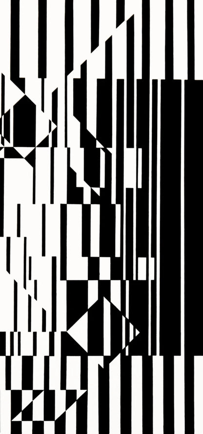 Victor Vasarely, Composition, Linaires, Hliogravure