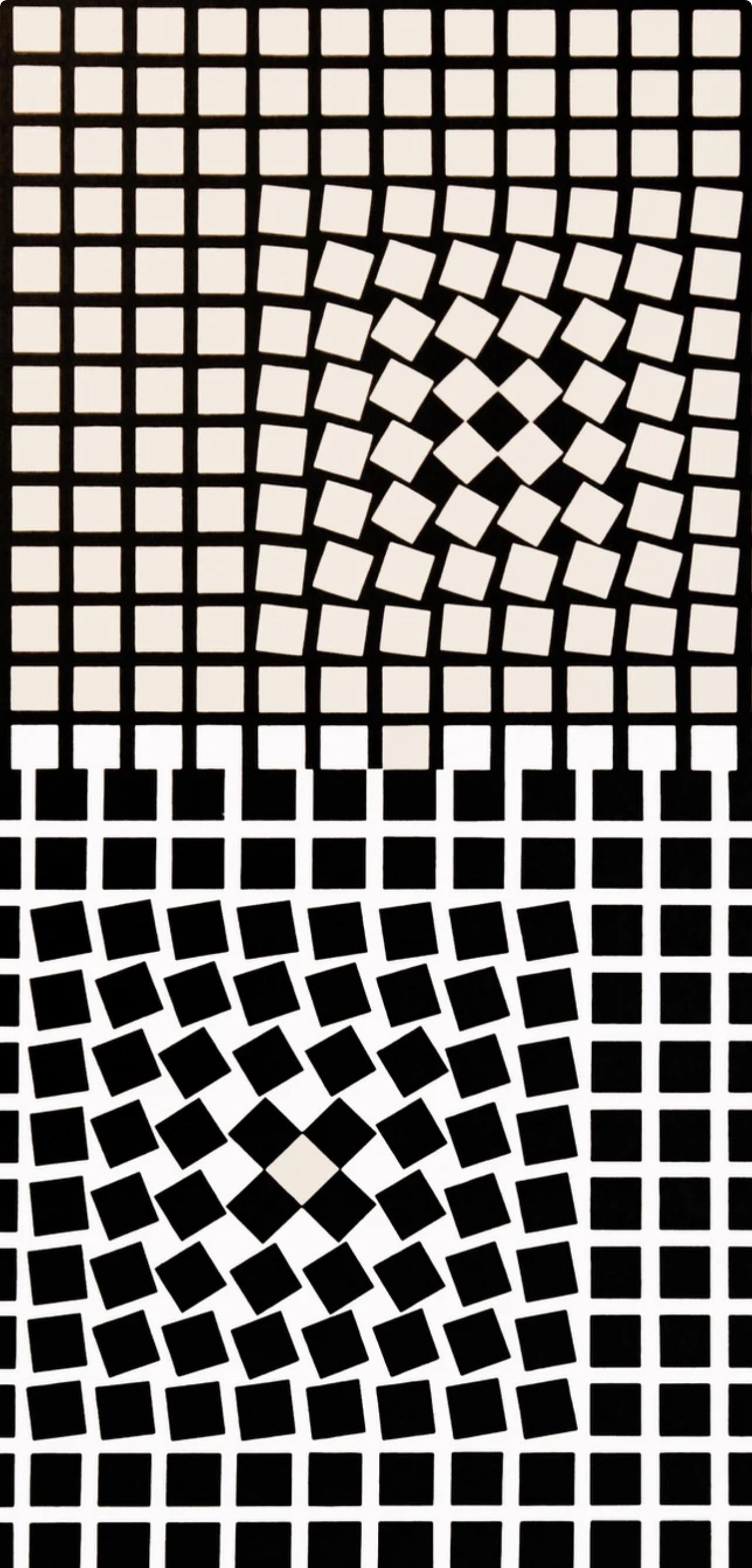Victor Vasarely, Composition, Corpusculaires, Hliogravure