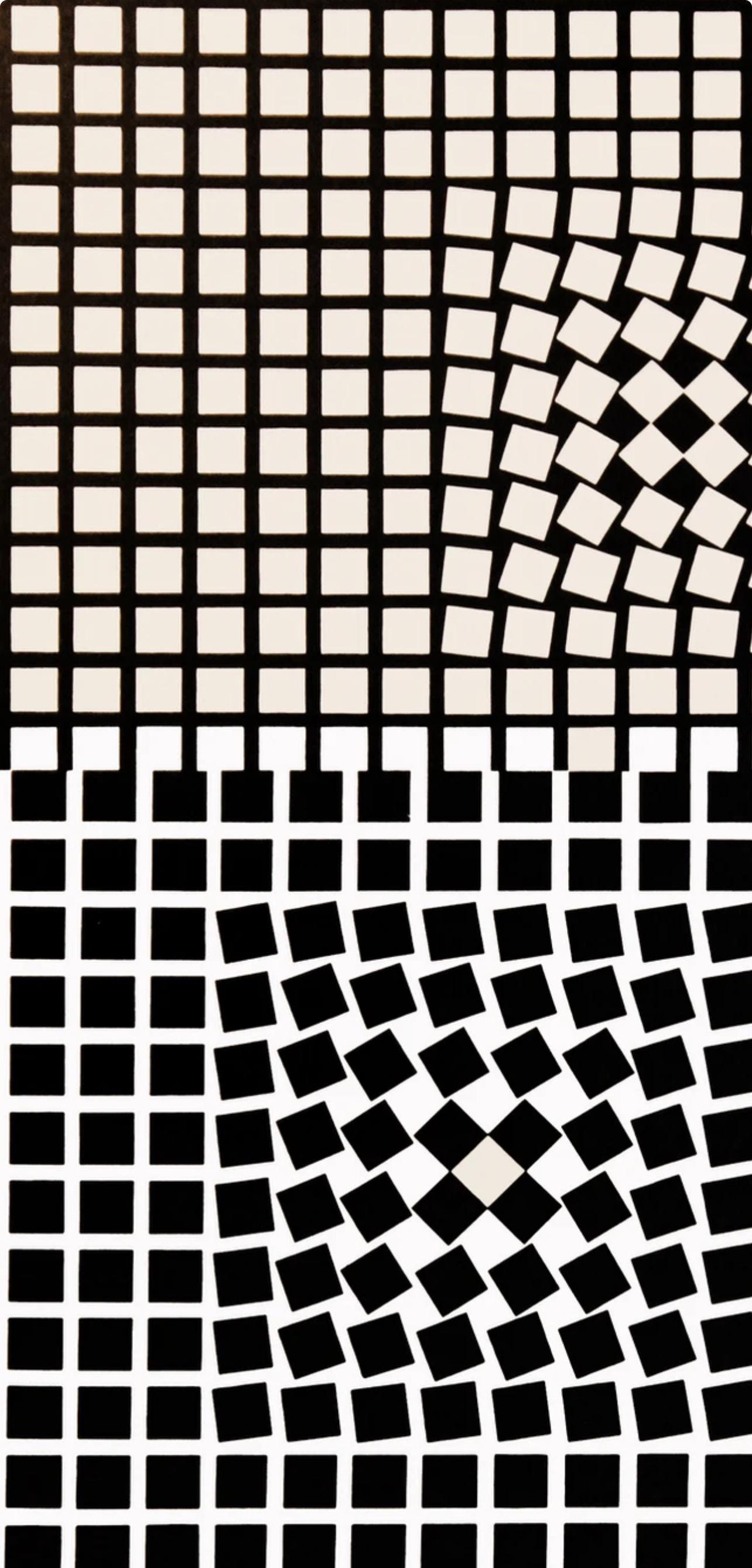 Victor Vasarely, Composition, Corpusculaires, Hliogravure