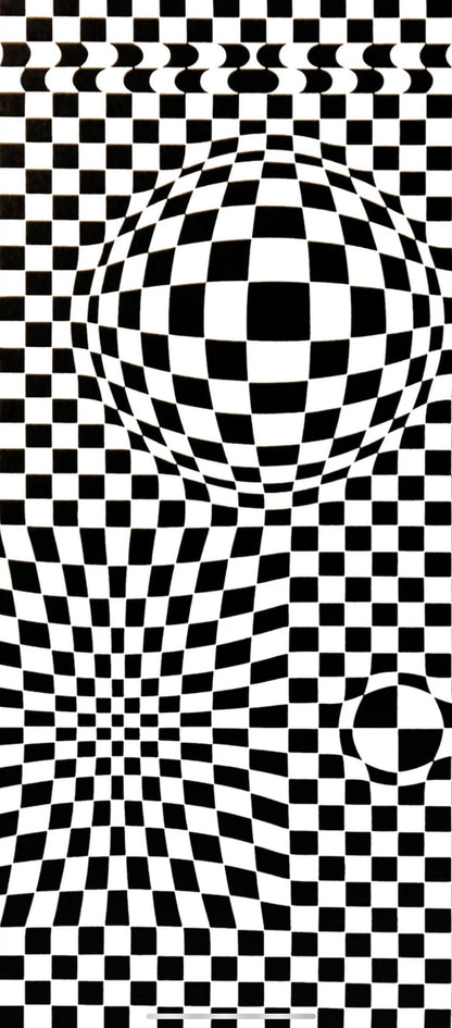 Victor Vasarely, Composition, Corpusculaires, Hliogravure