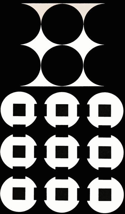 Victor Vasarely, Composition, Corpusculaires, Hliogravure
