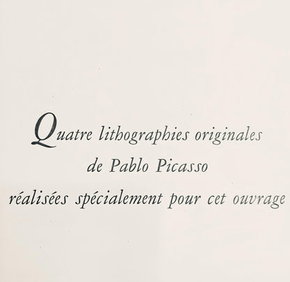 Pablo Picasso, Jeu De La Cape (Bloch 1014-47; Cramer 113), A Los Toros Avec Picasso, Lithograph