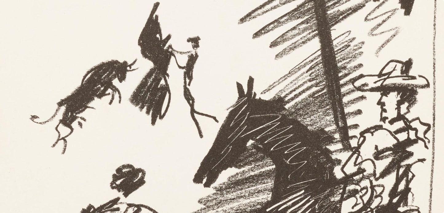 Pablo Picasso, Jeu De La Cape (Bloch 1014-47; Cramer 113), A Los Toros Avec Picasso, Lithograph