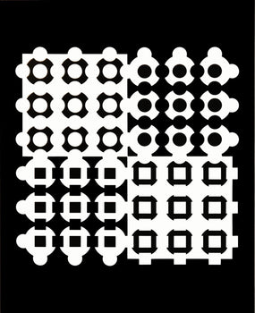 Victor Vasarely, Composition, Corpusculaires, Hliogravure