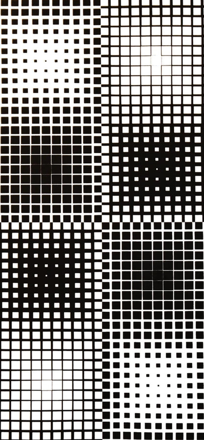 Victor Vasarely, Composition, Corpusculaires, Hliogravure