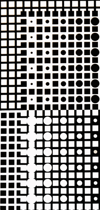 Victor Vasarely, Composition, Corpusculaires, Hliogravure