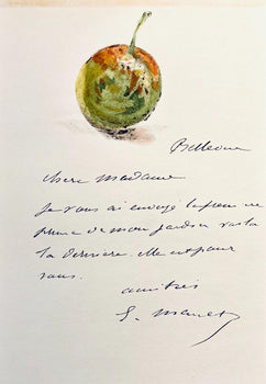 Lithograph - douard Manet - Composition - Letters with Aquarelles