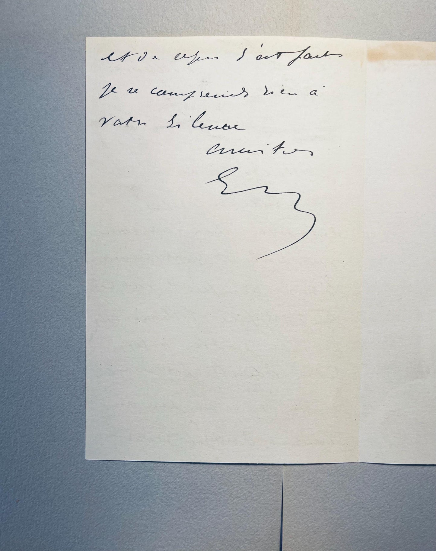 Lithograph - douard Manet - Composition - Letters with Aquarelles