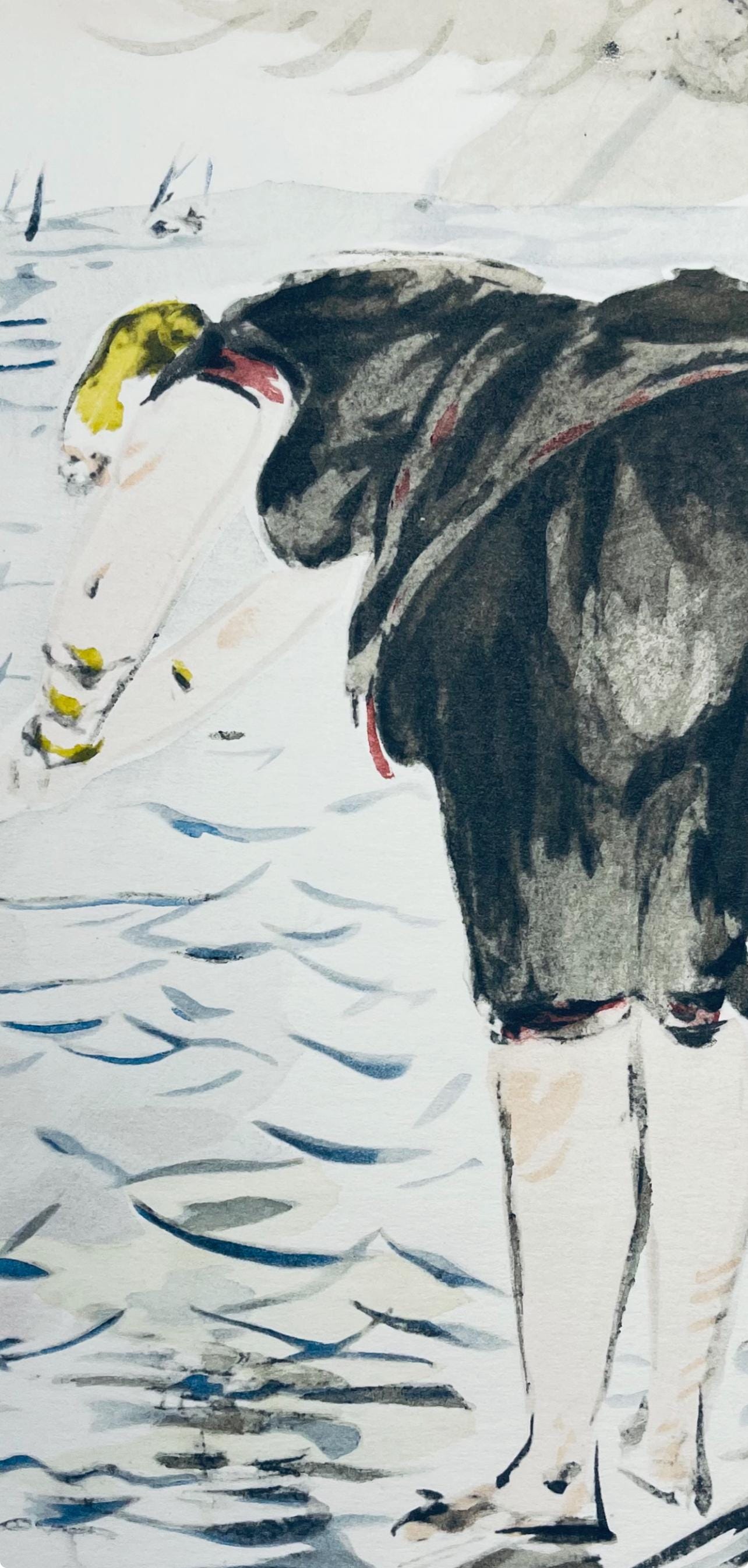 Douard Manet, Composition, Douard Manet, Letters With Aquarelles, Lithograph