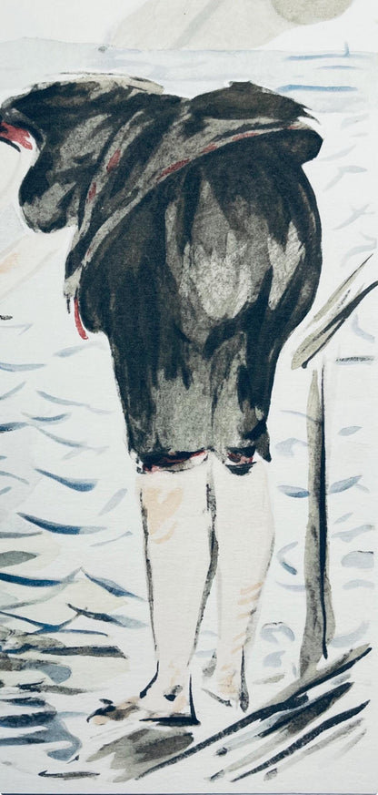 Douard Manet, Composition, Douard Manet, Letters With Aquarelles, Lithograph