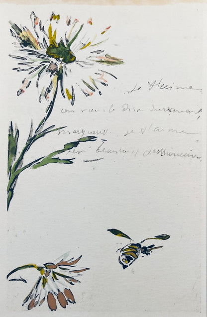 Douard Manet, Composition, Douard Manet, Letters With Aquarelles, Lithograph