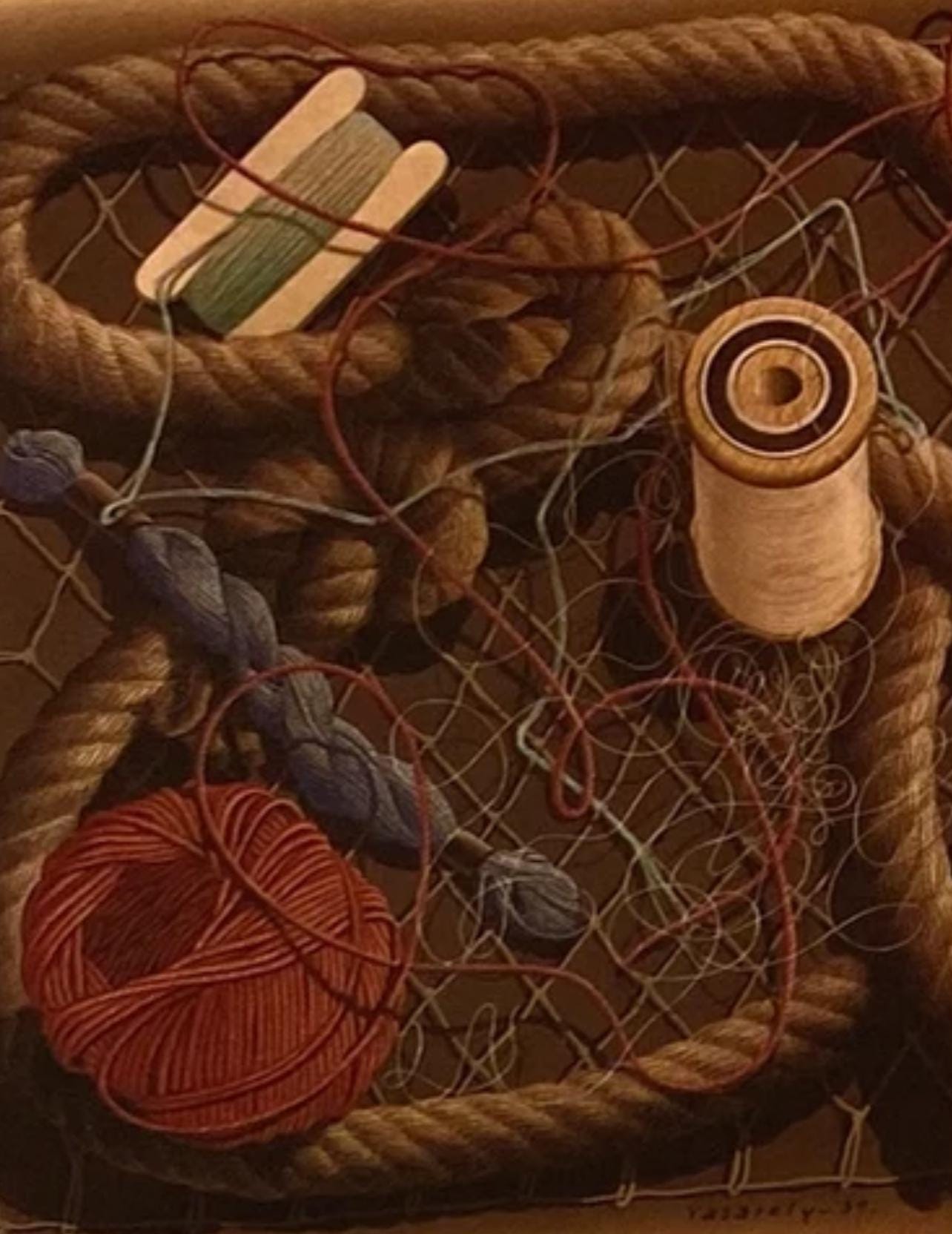 Victor Vasarely, Composition, Graphismes I, Hliogravure