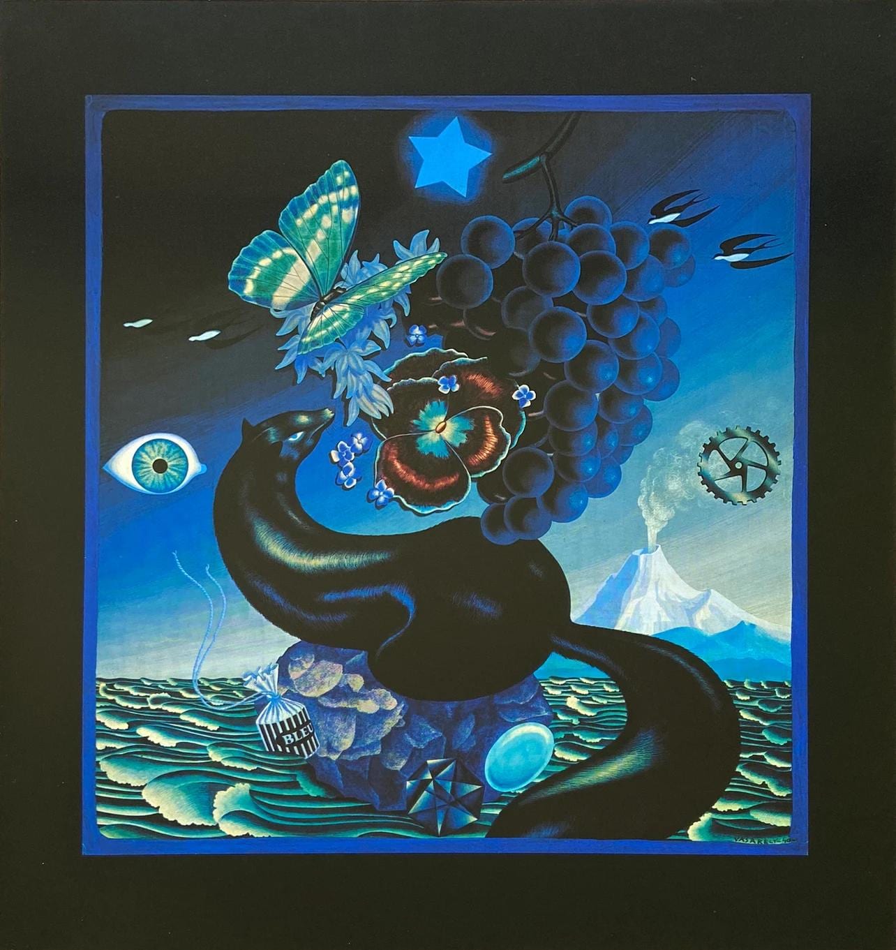 Victor Vasarely, Composition, Graphismes Ii, Hliogravure