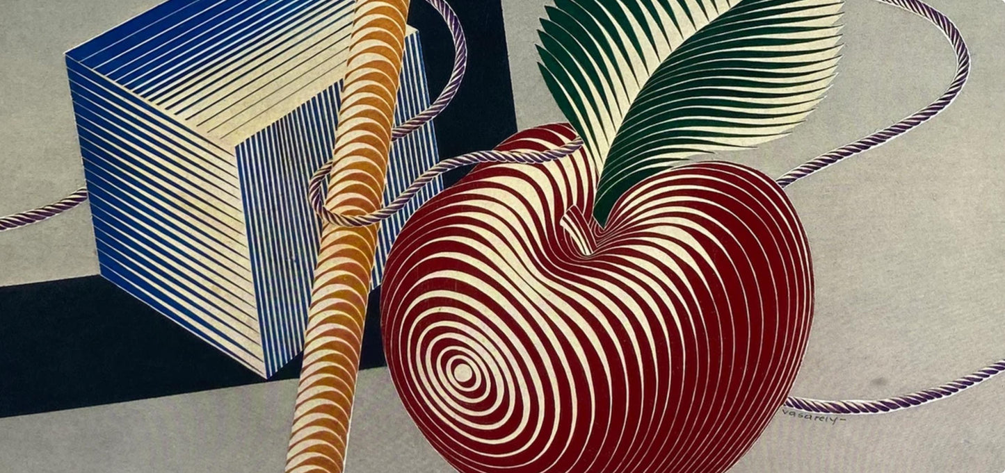 Victor Vasarely, Composition, Graphismes Iii, Hliogravure