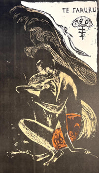 Paul Gauguin, Here We Make Love (Te Faruru), Woodcut