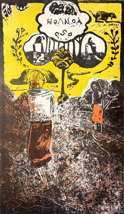 Paul Gauguin, Fragrant, Fragrant (Noa Noa), Woodcut