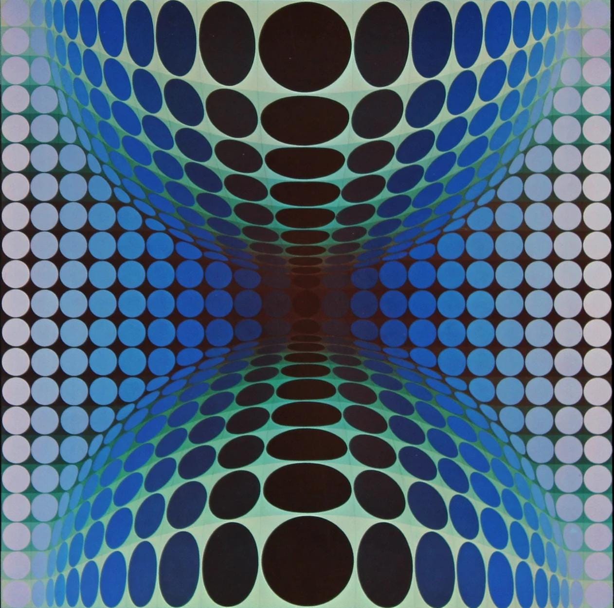 Victor Vasarely, Composition, Vega, Hliogravure
