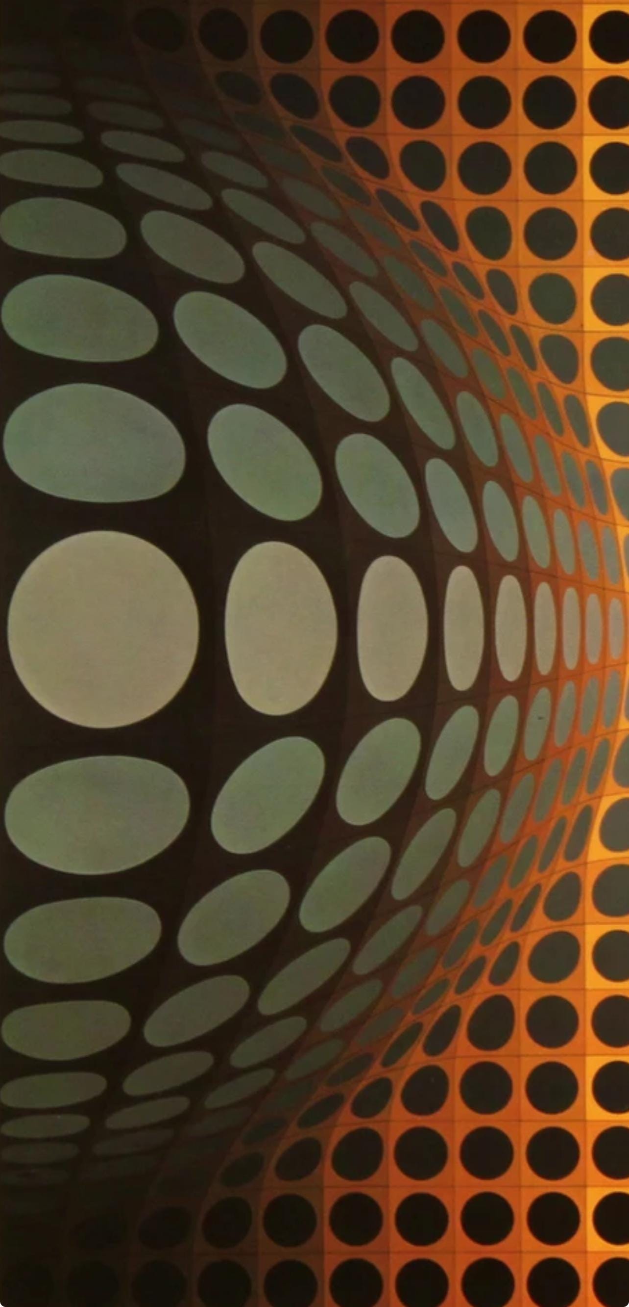 Victor Vasarely, Composition, Vega, Hliogravure